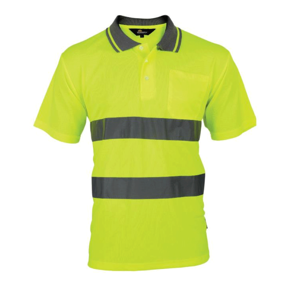 Μπλουζα  VIZWELL  Polo υψηλής ορατότητας 