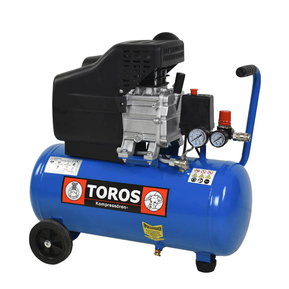 Αεροσυμπιεστής ΤΟRΟS Μονομπλόλ 24LT 2.5HP