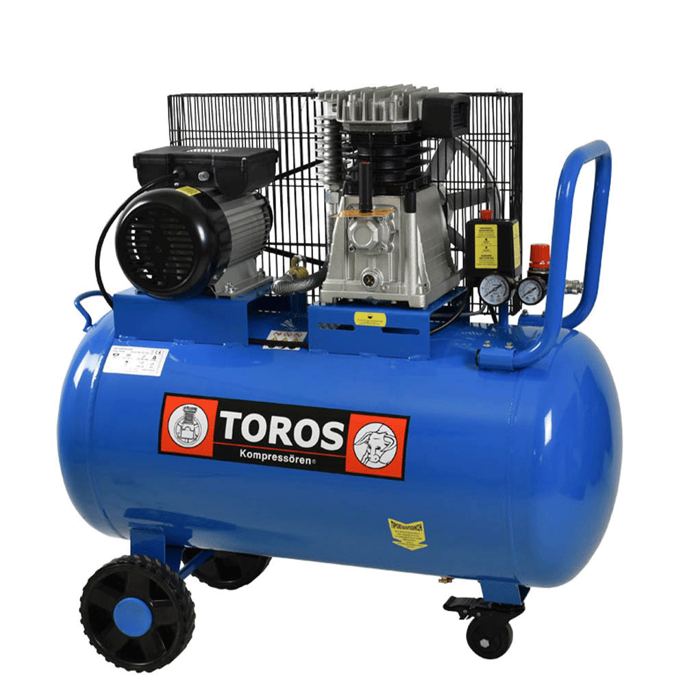 Αεροσυμπιεστής  ΤΟROS Μονομπλόκ 100LT 3.0HP 