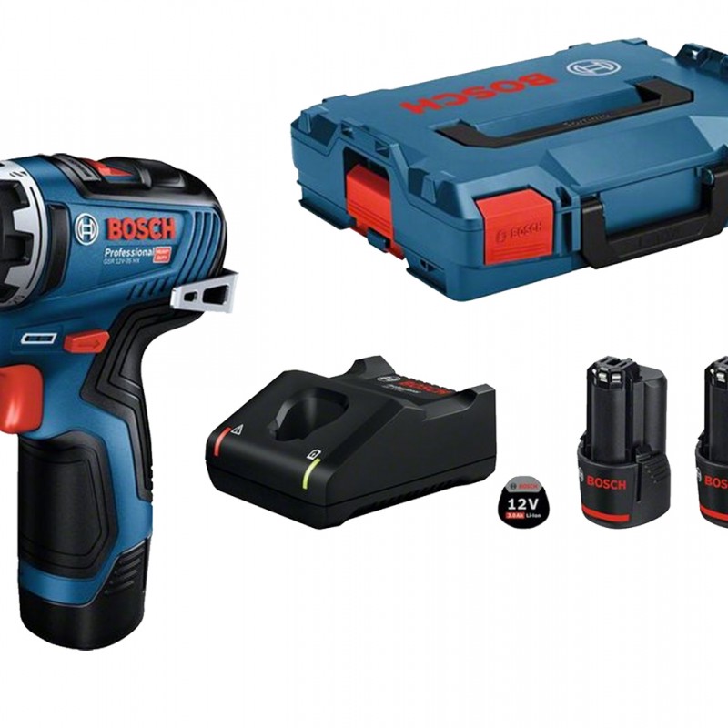 Κατσαβίδι  BOSCH - GSR 12V-35 HX  Brushless  με 2x12V Li-Ion 3.0Ah
