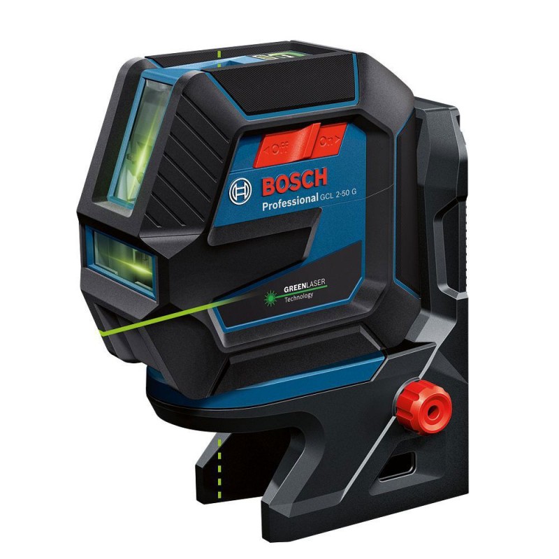Λέιζερ Γραμμών  BOSCH - GCL 2-50 G Professional με Βάση Στήριξης RM10