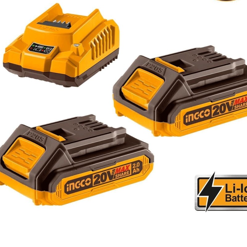 Σετ  INGCO   Κρουστικ.Δραπ/δο και Παλ.Κατσαβίδι 20V  