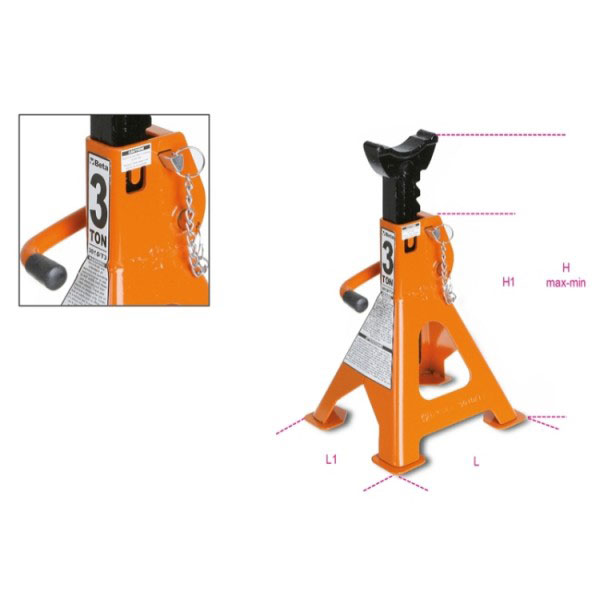 Σετ καβαλέτα BETA 3010Τ/3   3 τον