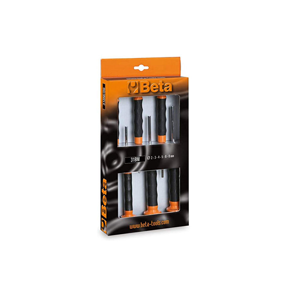 Σετ  BETA με 6 Ζουμπάδες  λαβής  31BM/D6