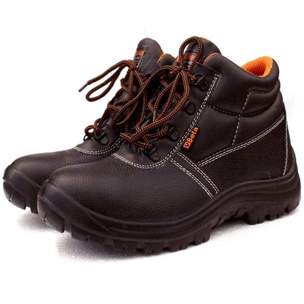 BETA Μποτάκια Ασφαλείας δερμάτινα με προστασία 7243ΒK