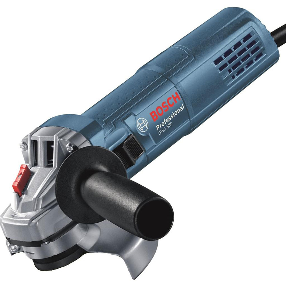 BOSCH ANGLE GRINDER GWS 880 PROFESSIONAL BLUE - BLACK, 880 WATTS