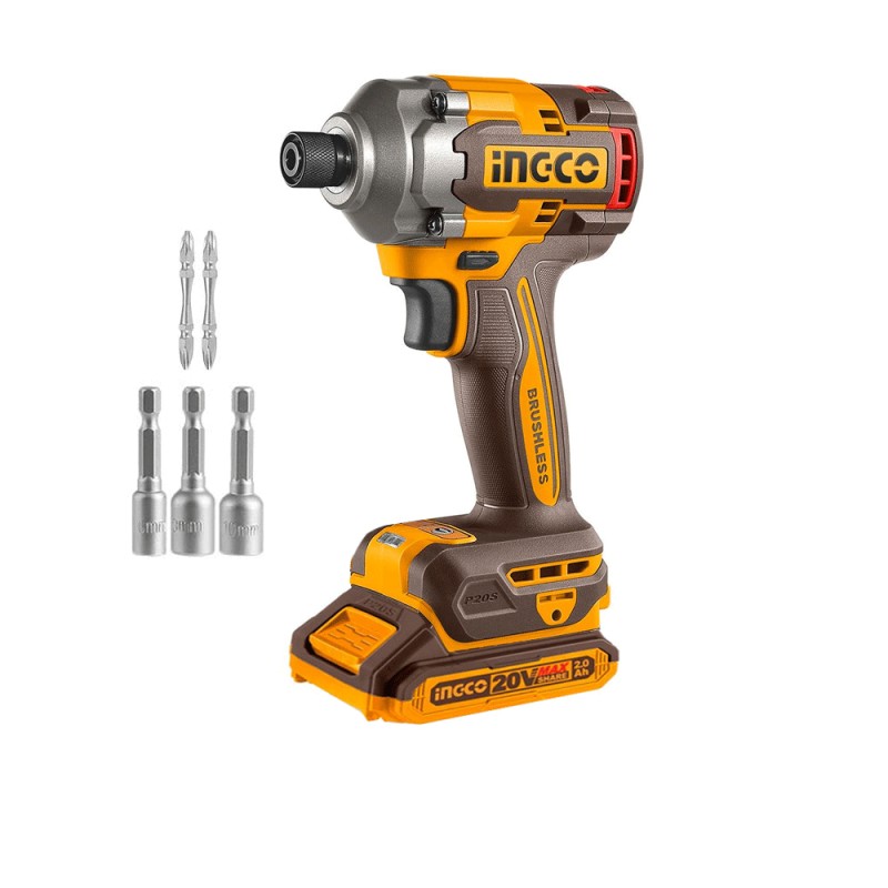 Σετ  INGCO   Κρουστικ.Δραπ/δο και Παλ.Κατσαβίδι 20V  