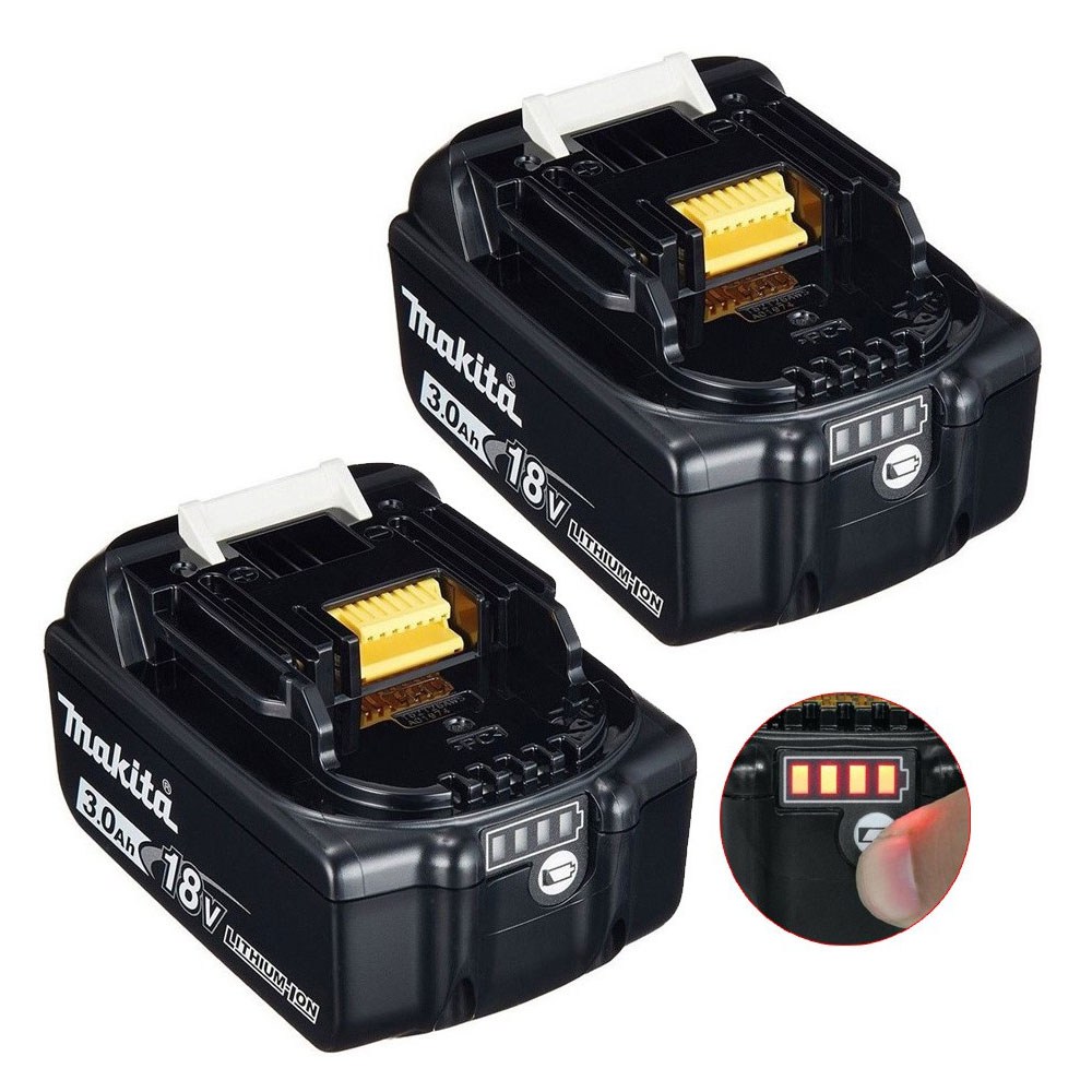 Σετ 2  Μπαταριων  Makita - BL1830B 18V - 3.0Ah Li-Ion