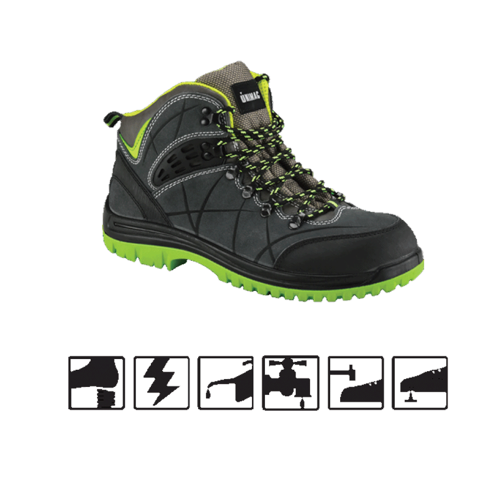 Μποτάκι   UNIMAC ασφαλείας S1P Σουέτ