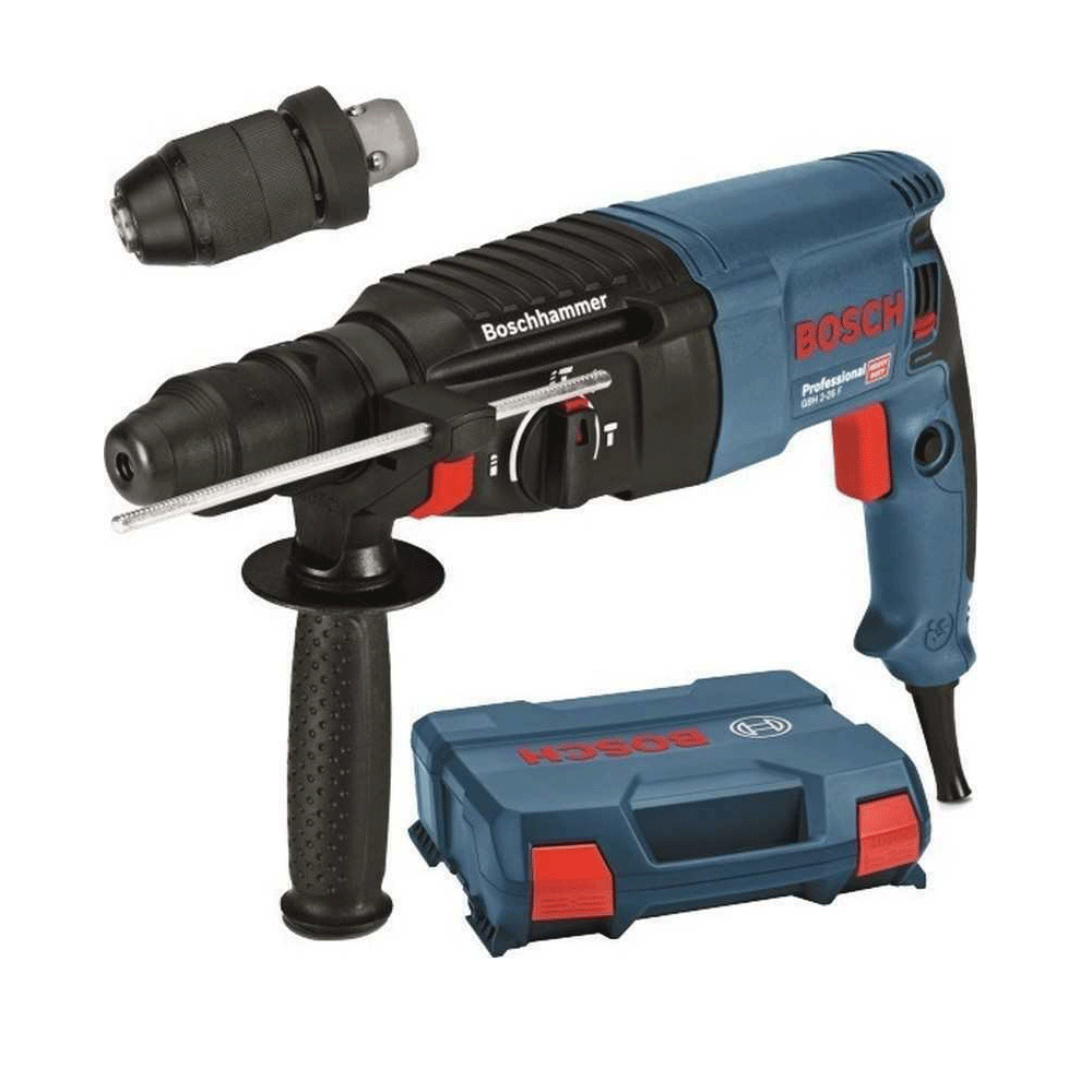Πιστολέτο  BOSCH Περιστρ/Σκαπτ.GBH 2-26F+ταχυτσοκ