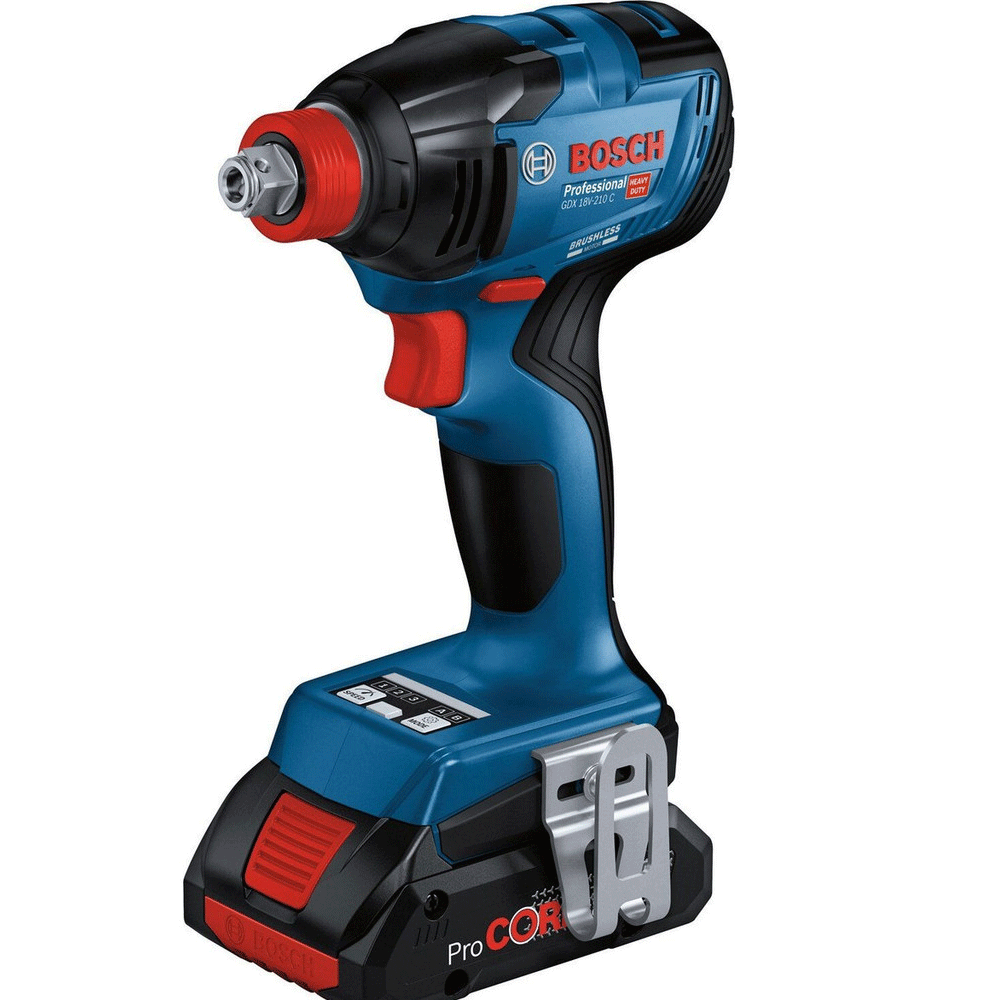 Σετ BOSCH Κρουσ. Δραπ/δο +Μπουλονόκλειδο 18V LiBrushless