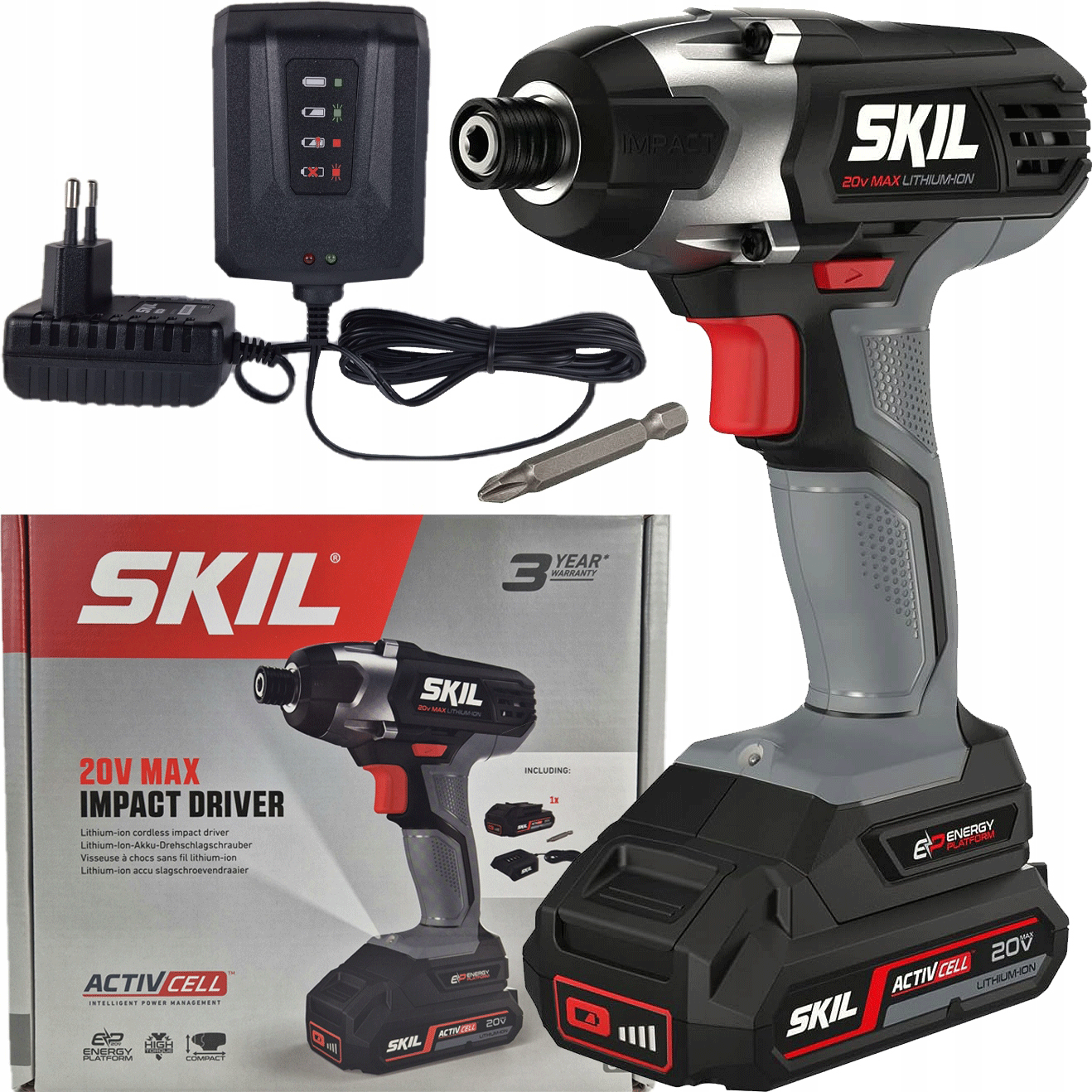 Skil Παλμικό Κατσαβίδι Μπαταρίας 20v