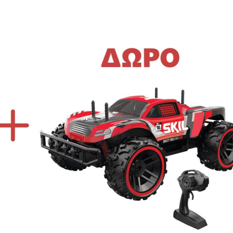 Kρουστικο δραπ/δο SKIL 3075 με2 μπατ 20V
