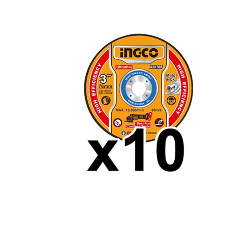 Γωνιακός Τροχός ΙΝGCO +2 μπατ 20V 