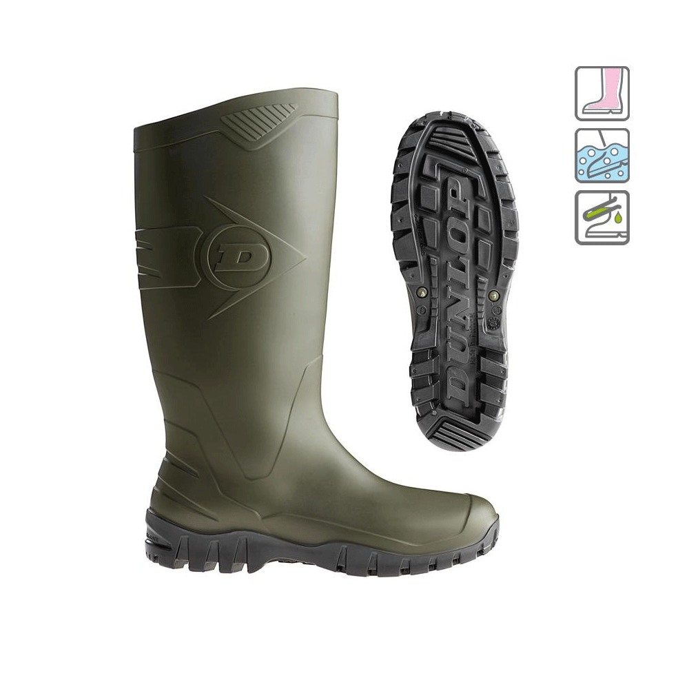 Γαλότσες  Dunlop  Αντιολισθητικές 